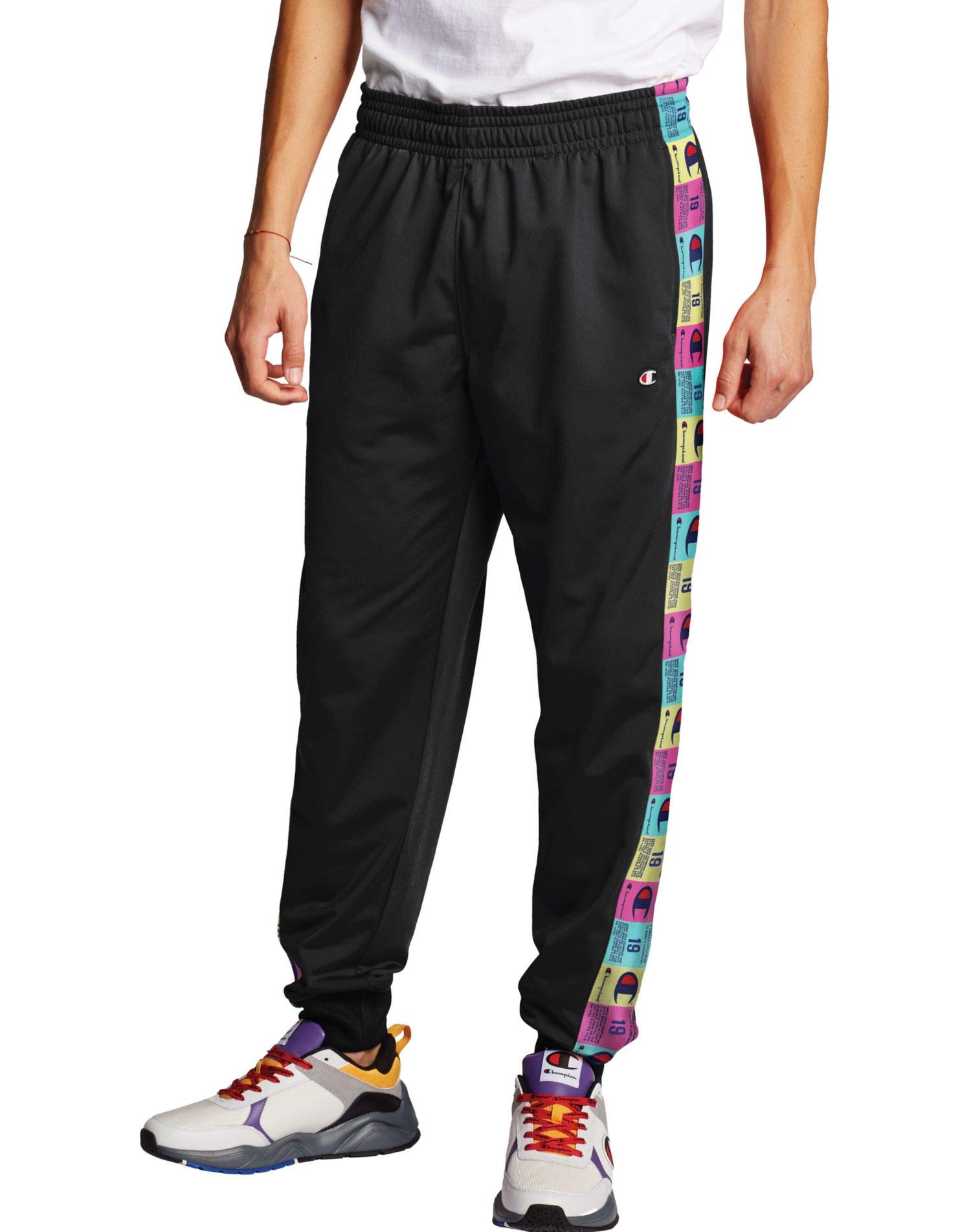 Champion Men's Performance Track Pants - Lightweight, Breathable Running & Workout Joggers for Gym, Training & Casual Wear