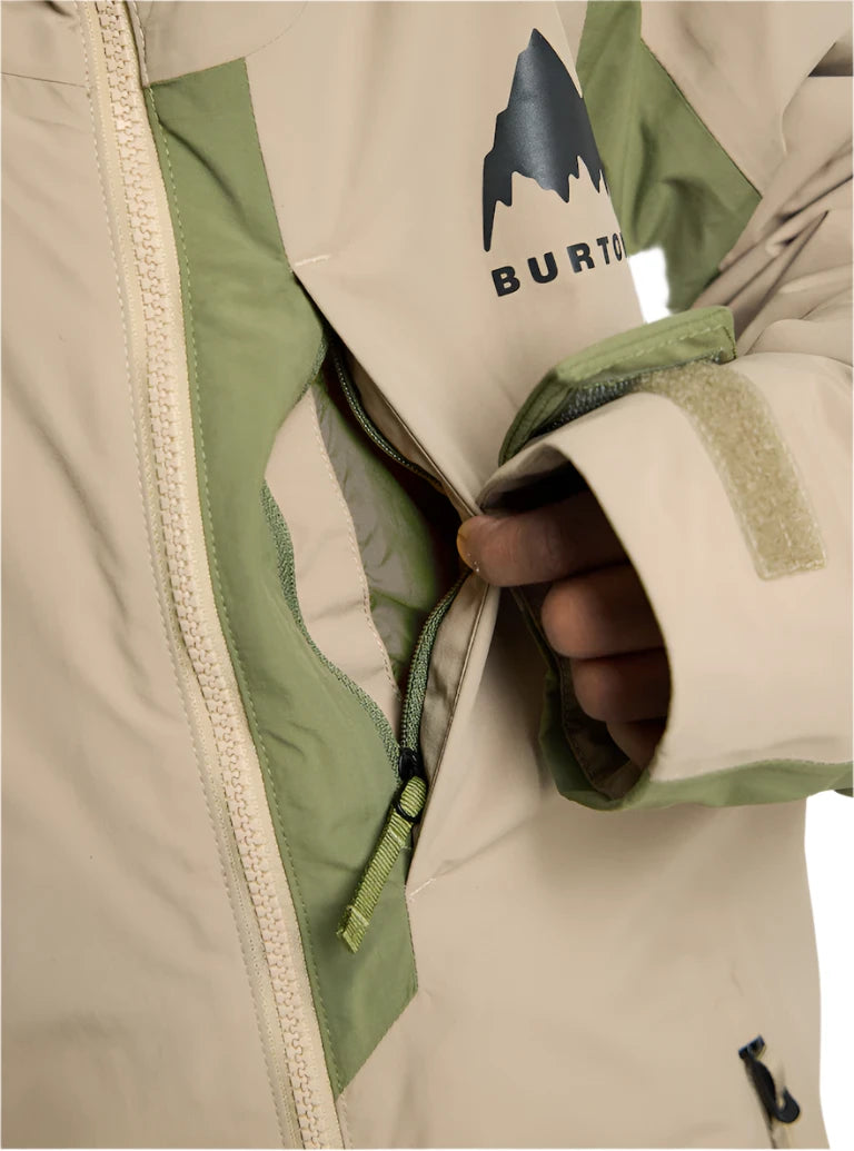 Burton Junior's Hillslope Insulated Jacket 2025 - Waterproof Winter Coat for Kids & Teens - Warm Snow Jacket for Skiing, Snowboarding & Outdoor Activities