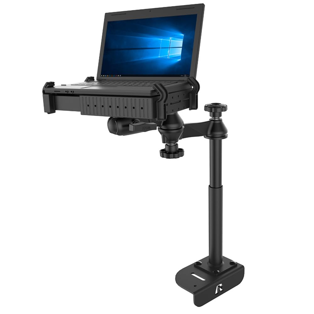 RAM Mounts No-Drill Laptop Mount for 2014-2023 Ford Transit Full Size Van | RAM-VB-194-SW1 | Secure Workspace Solution for Delivery Drivers & Mobile Professionals