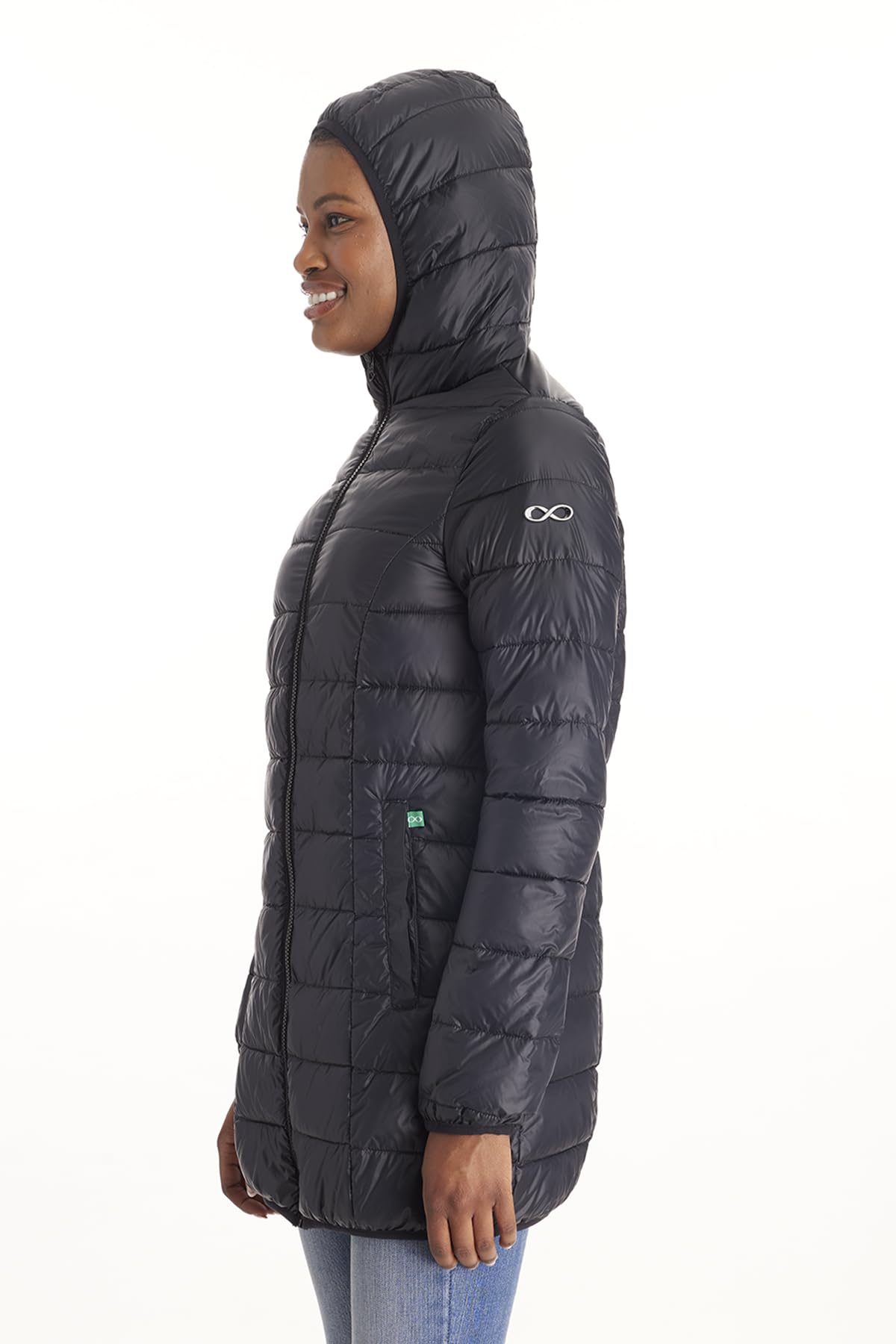 Ashley 3-in-1 Down Filled Maternity Jacket with Patented Panel - Warm Winter Coat for Pregnant Women | Perfect for Outdoor Activities & Cold Weather