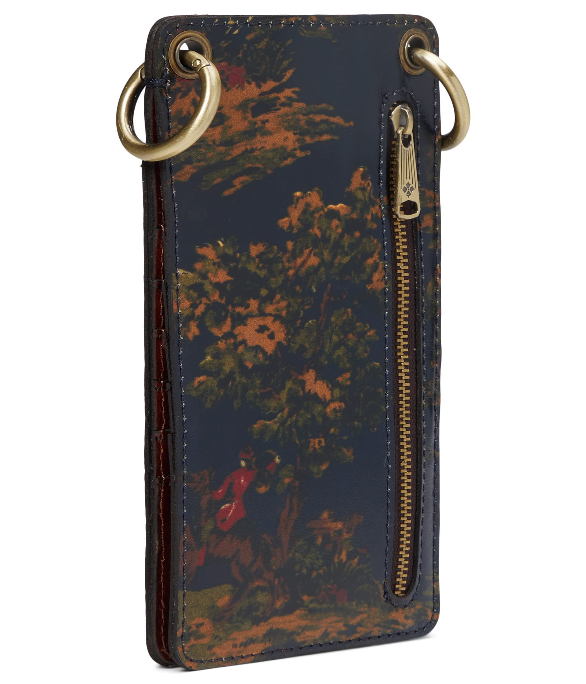 Patricia Nash Farleigh Phone Crossbody Bag - Kent Countryside Design, Adjustable Strap, One Size - Perfect for Travel, Shopping & Everyday Use