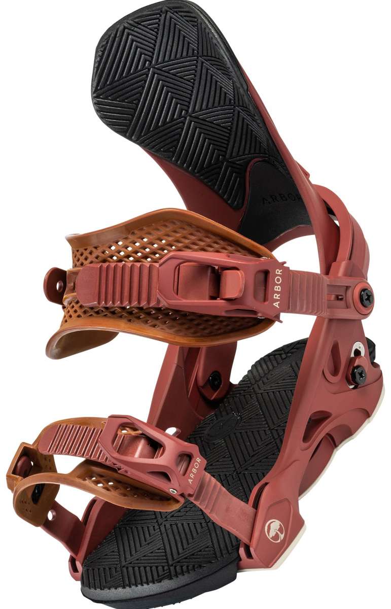 Arbor Women's Sequoia Snowboard Bindings 2024 - Lightweight & Responsive for All-Mountain Riding | Perfect for Freestyle, Powder & Park Performance