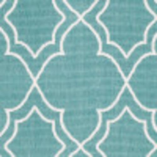 Teal/White