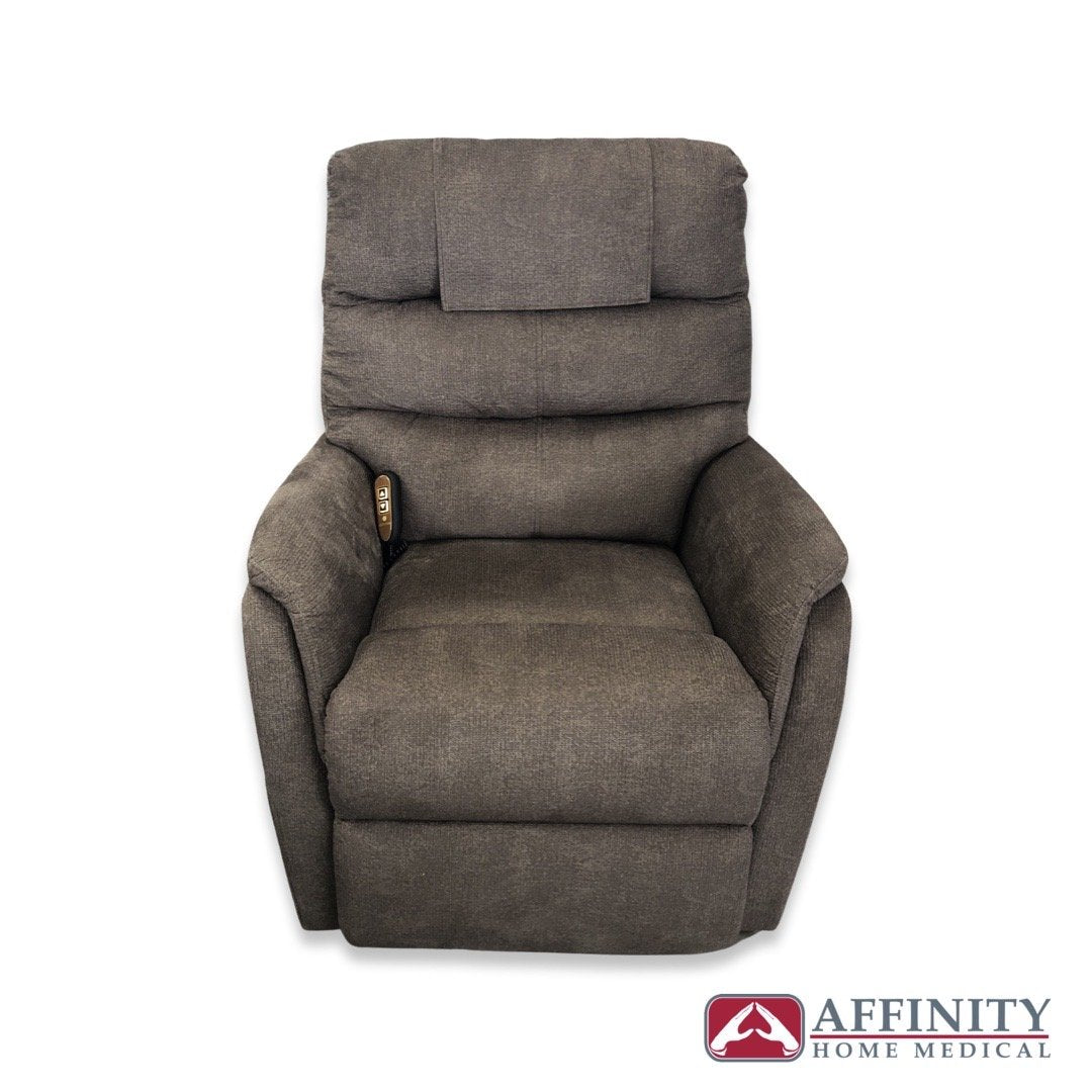 ELARA PR 118 3-Position Lift Chair Recliner - Elk Fabric - Power Lift Assist for Elderly & Mobility Issues - Perfect for Living Room, Bedroom & Recovery Use