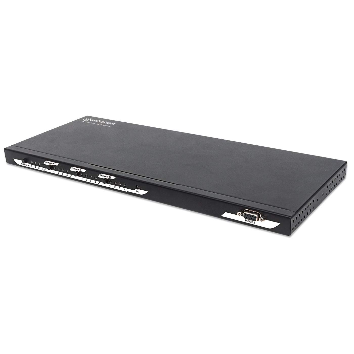 4K 4x4 HDMI Matrix Switch - 4 Input 4 Output Ultra HD 8K@30Hz 4K@60Hz 1080P - Supports HDR, 3D, HDCP 2.2 - Perfect for Home Theater, Gaming, and Multi-Room AV Setup