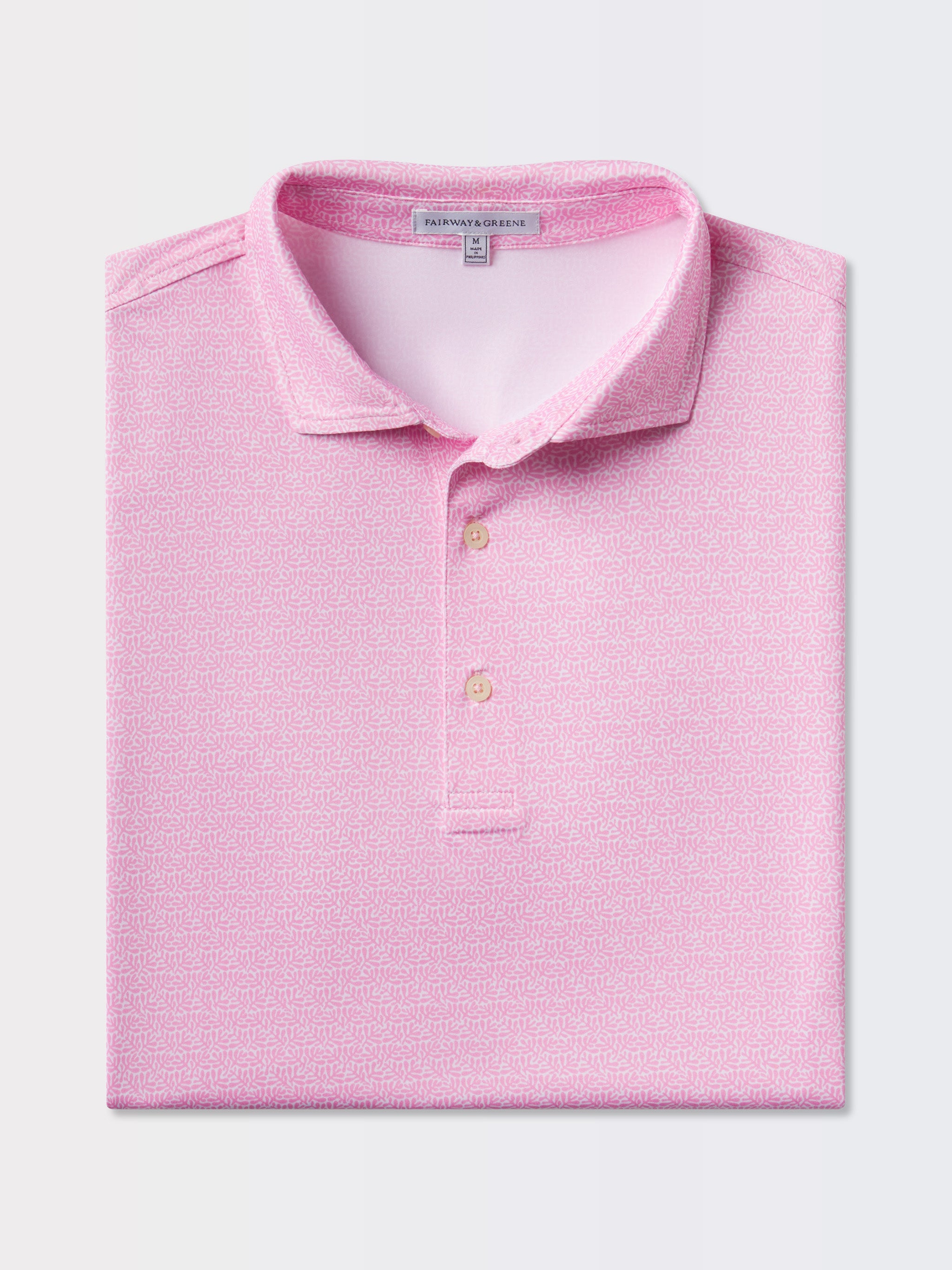 SEACLIFF PRINT POLO Shirt for Men - Stylish Casual Short Sleeve Button Down Shirt - Perfect for Summer, Beach, and Outdoor Activities