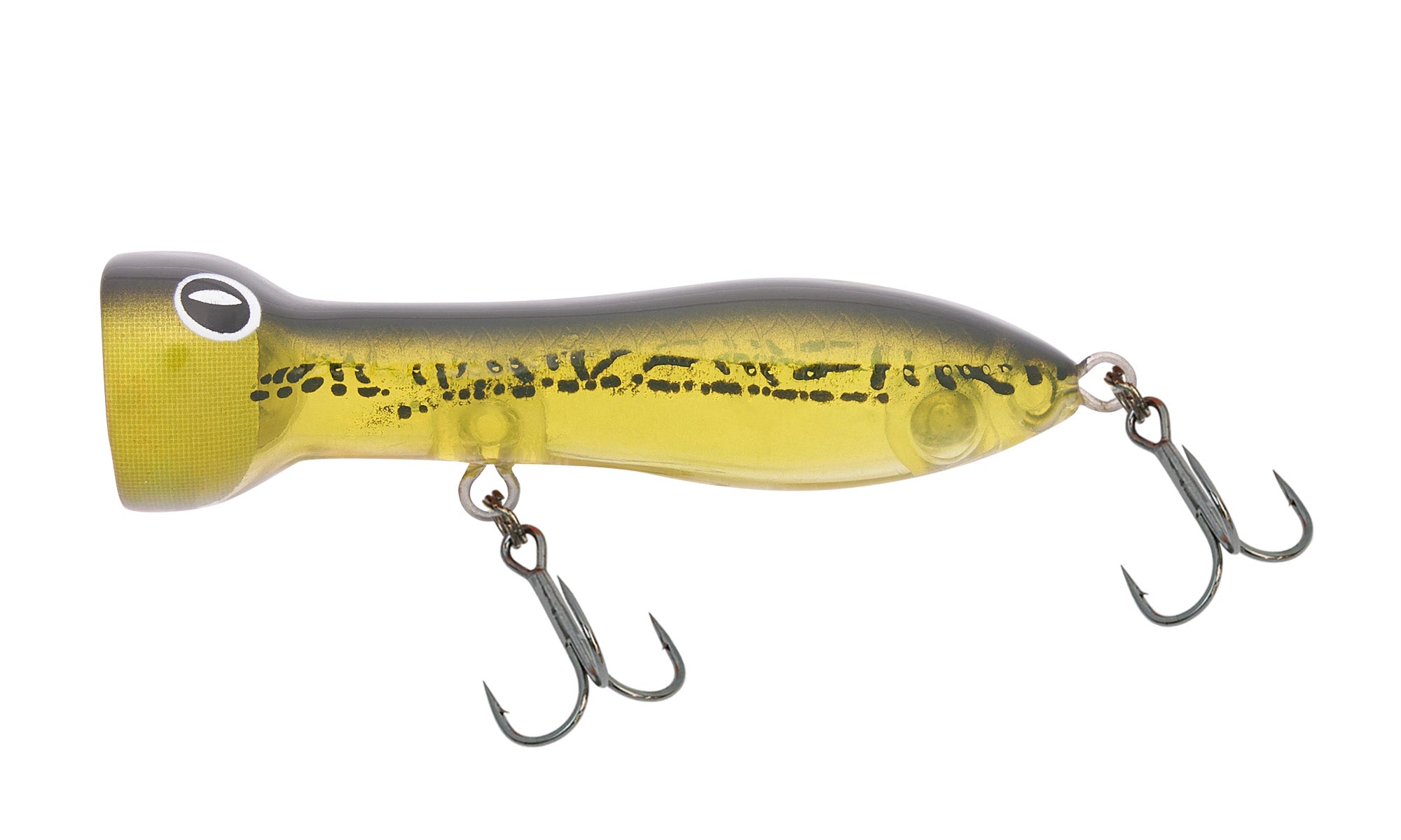 Chug Norris 50mm Fishing Lure Popper - Topwater Bass Fishing Bait for Freshwater & Saltwater - Ideal for Casting, Trolling, and Surf Fishing