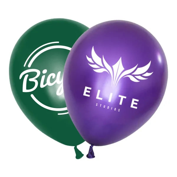 Custom Printed Latex Balloons for Parties - Personalized Birthday, Wedding & Event Decorations - Bulk Pack of 50 Balloons for Indoor/Outdoor Celebrations