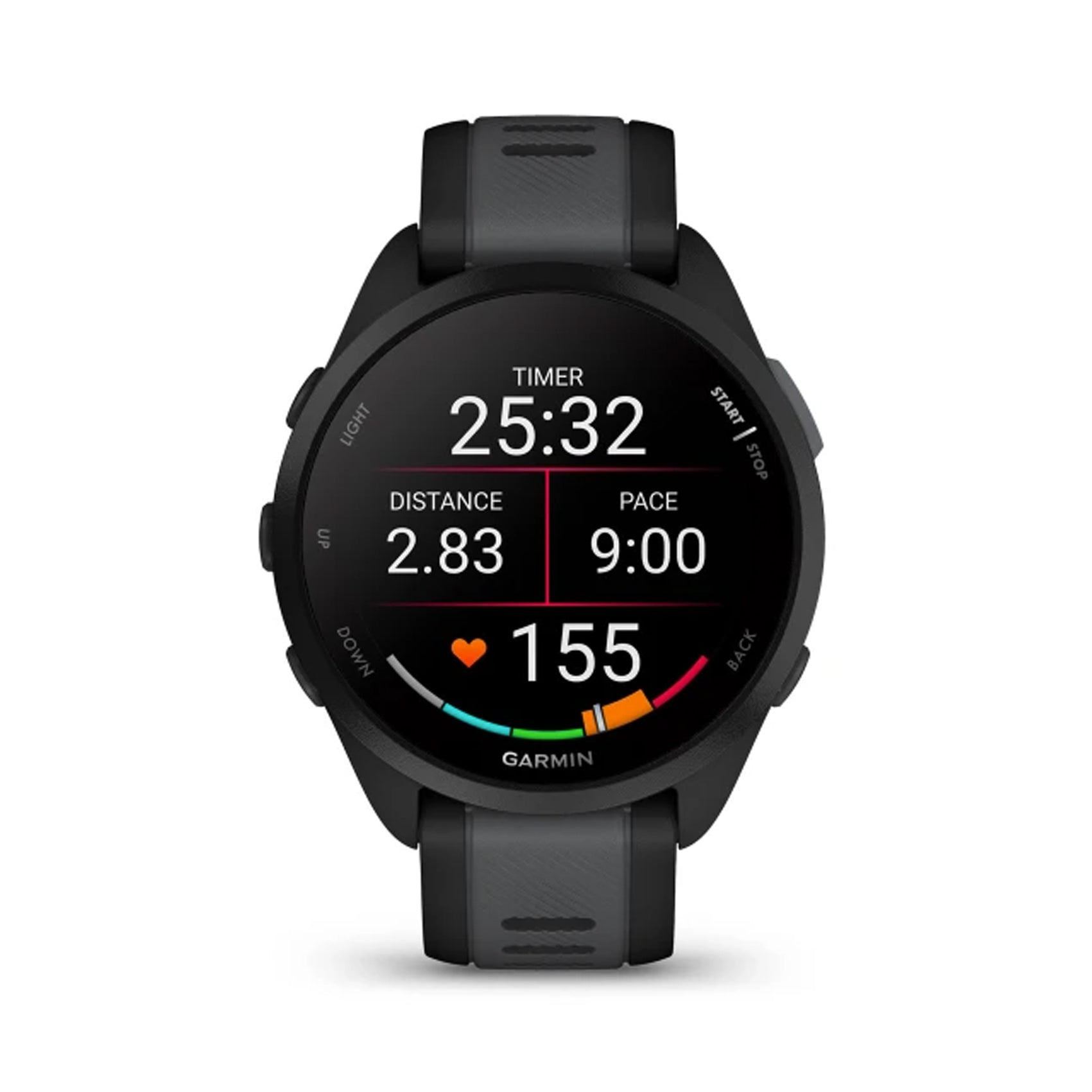 Garmin Forerunner 165 GPS Running Watch with Heart Rate Monitor - Lightweight Smartwatch for Runners, Jogging, Fitness Tracking & Outdoor Activities
