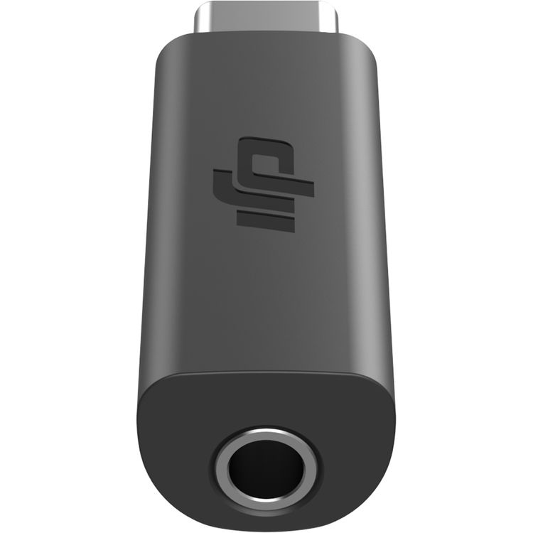 DJI USB C to 3.5mm Microphone Adapter for Pocket 2 & Osmo Pocket - Professional Audio Recording for Vlogging, Live Streaming & Content Creation