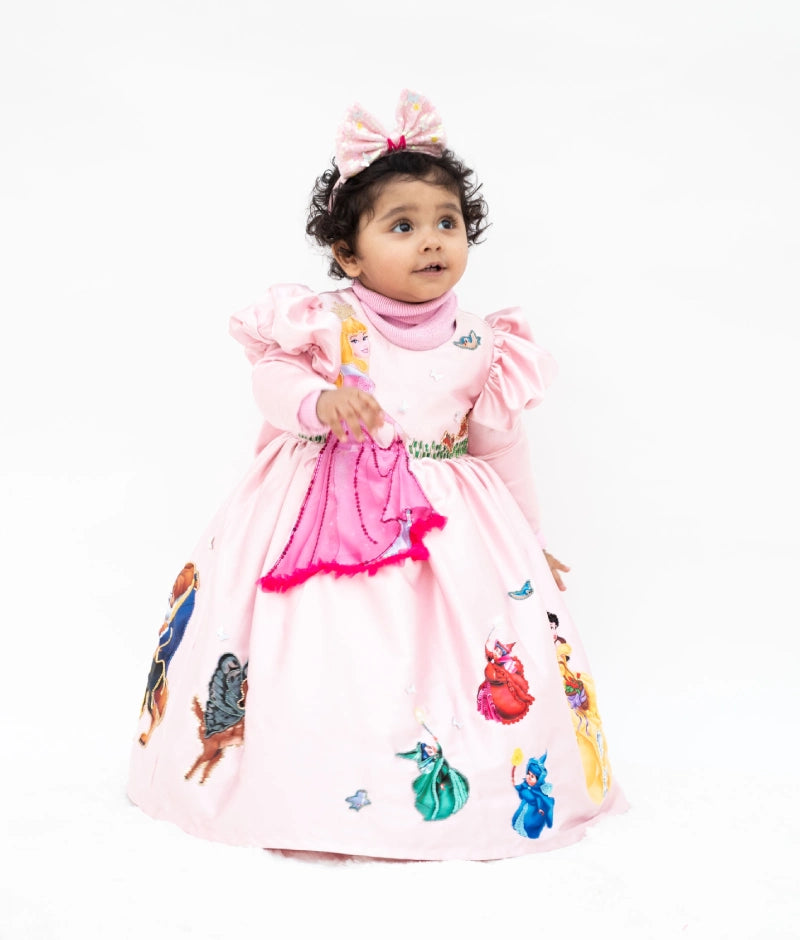 Pre Order: Baby Pink Satin Gown - Elegant Formal Dress for Women, Prom, Wedding, Evening Party | Soft & Shiny Fabric, Flowy Design, Comfortable Fit