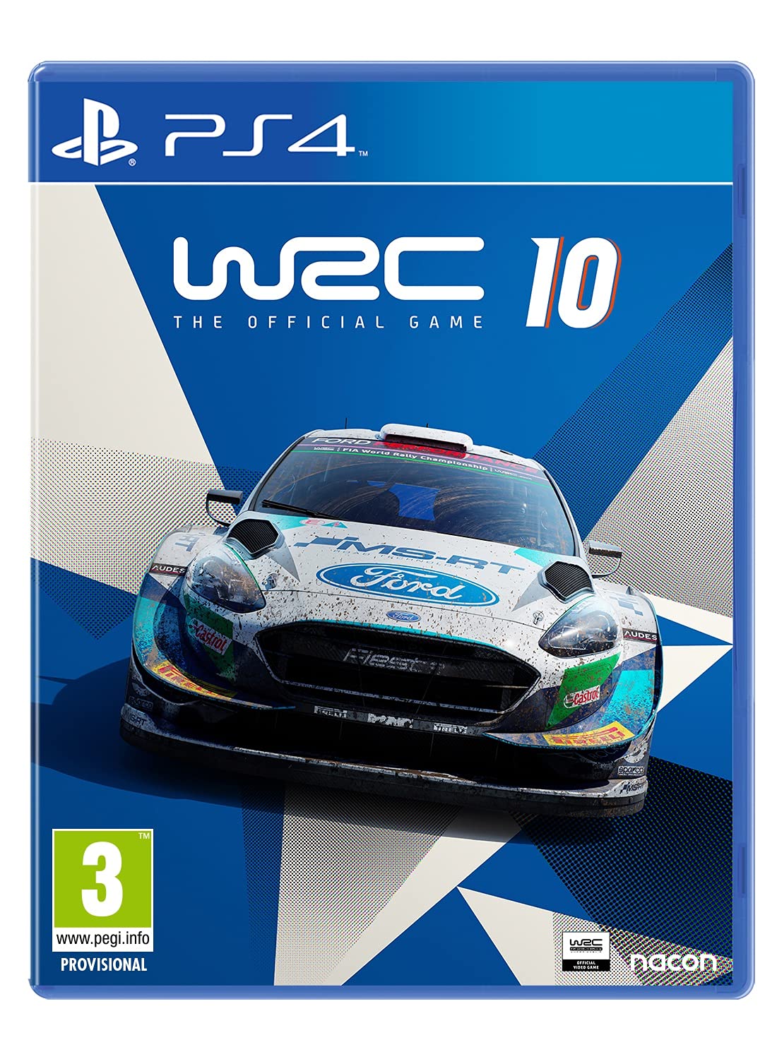 WRC 10 FIA World Rally Championship - PS4 Game | Realistic Racing Simulation for Rally Fans | Perfect for Competitive Gaming & Racing Enthusiasts