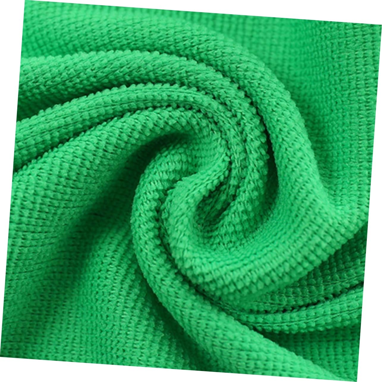 Milisten Lint-Free Microfiber Towels - Ultra Absorbent Dust-Grabbing Cleaning Cloths for Cars, Windows, and Household Cleaning