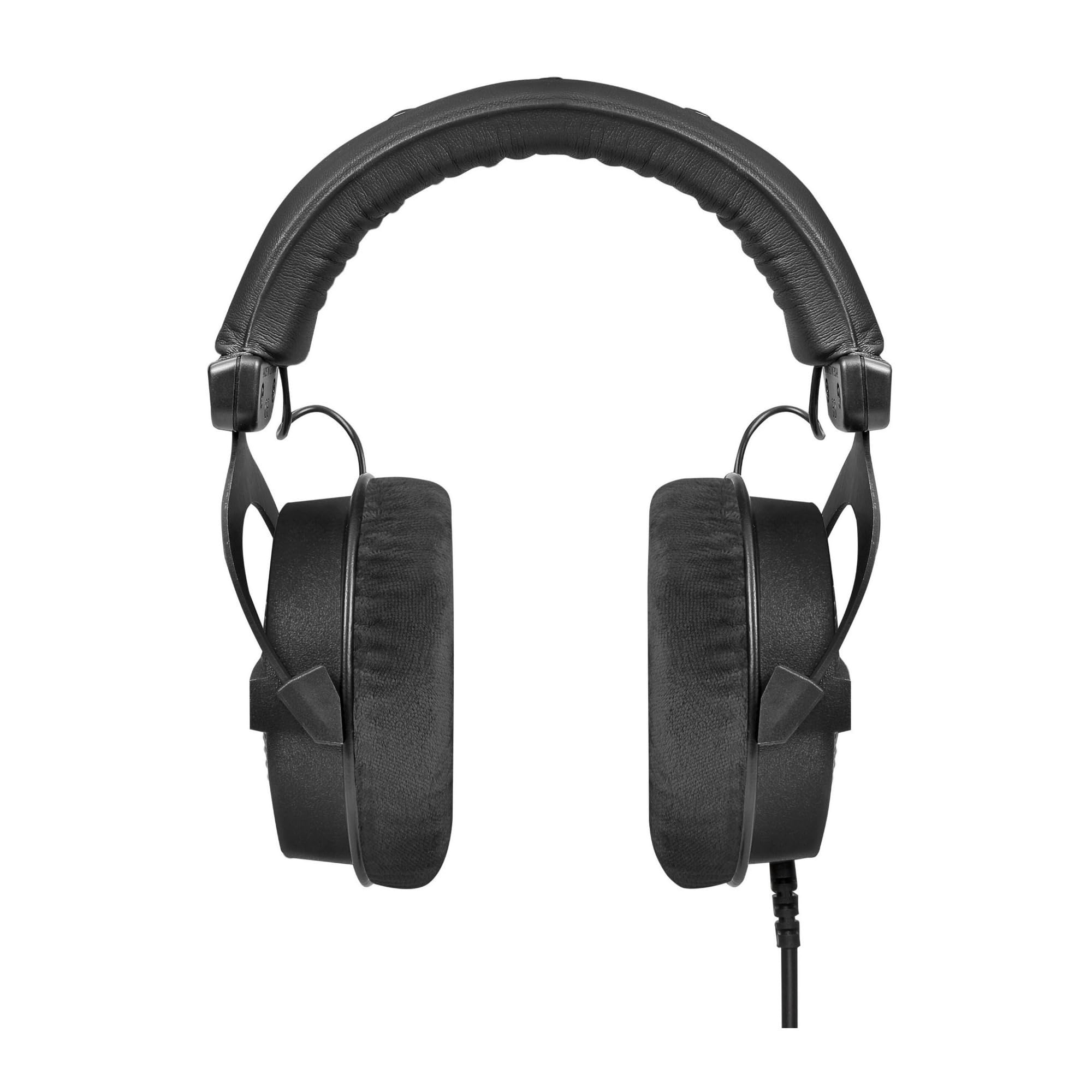 Beyerdynamic DT 990 PRO Studio Headphones & PRO X M70 Dynamic Microphone Bundle - Premium Ninja Black Limited Edition for Recording, Streaming & Gaming