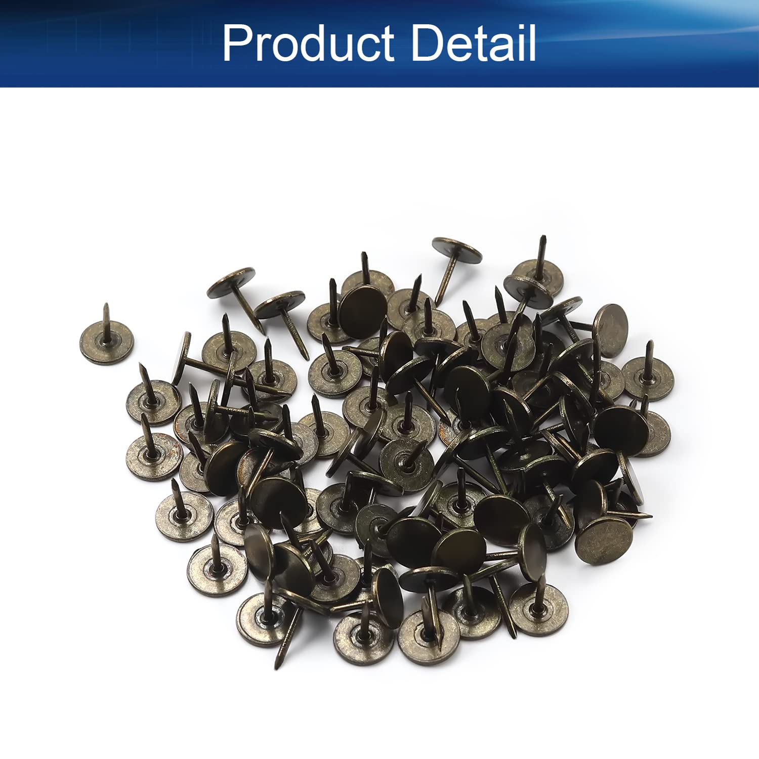 100PCS Upholstery Nail Heads 0.43