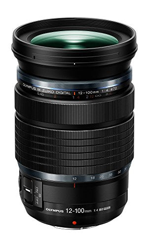 Olympus M.Zuiko Digital ED 12-100mm f/4 IS PRO Lens - High Performance Zoom Lens for Micro Four Thirds Cameras - Perfect for Travel, Landscape & Portrait Photography