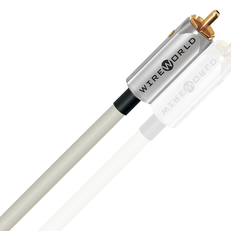 Wireworld Solstice® 10 High-Performance Subwoofer Cable - Premium Audio Cable for Home Theater & Studio Sound Systems - Perfect for Surround Sound, Bass Enhancement & Professional Audio Setups