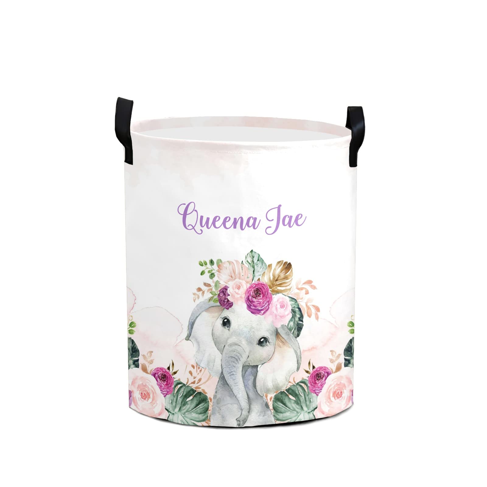 Waterproof Oxford Fabric Storage Bin - Unicorn Dots Hearts Design for Laundry Hamper, Toy Organizer, Gift Basket | Perfect for Bedroom, Nursery & Clothes Storage | Durable & Stylish Home Organization Solution