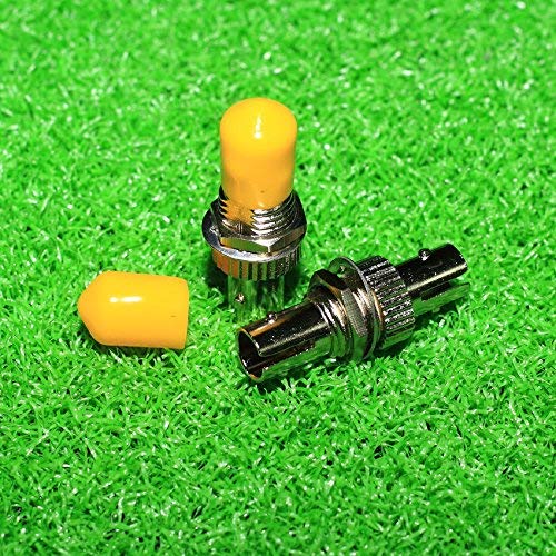ST to ST Female Fiber Optic Coupler Adapter - 500 Pack | High-Performance Flange Connector for Reliable Optical Cable Connections | Ideal for Data Centers, Telecom Networks & Home Fiber Installations