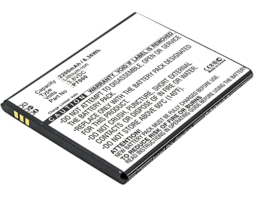Synergy Digital Elephone P7000 Battery - 2200mAh Li-ion for Extended Use