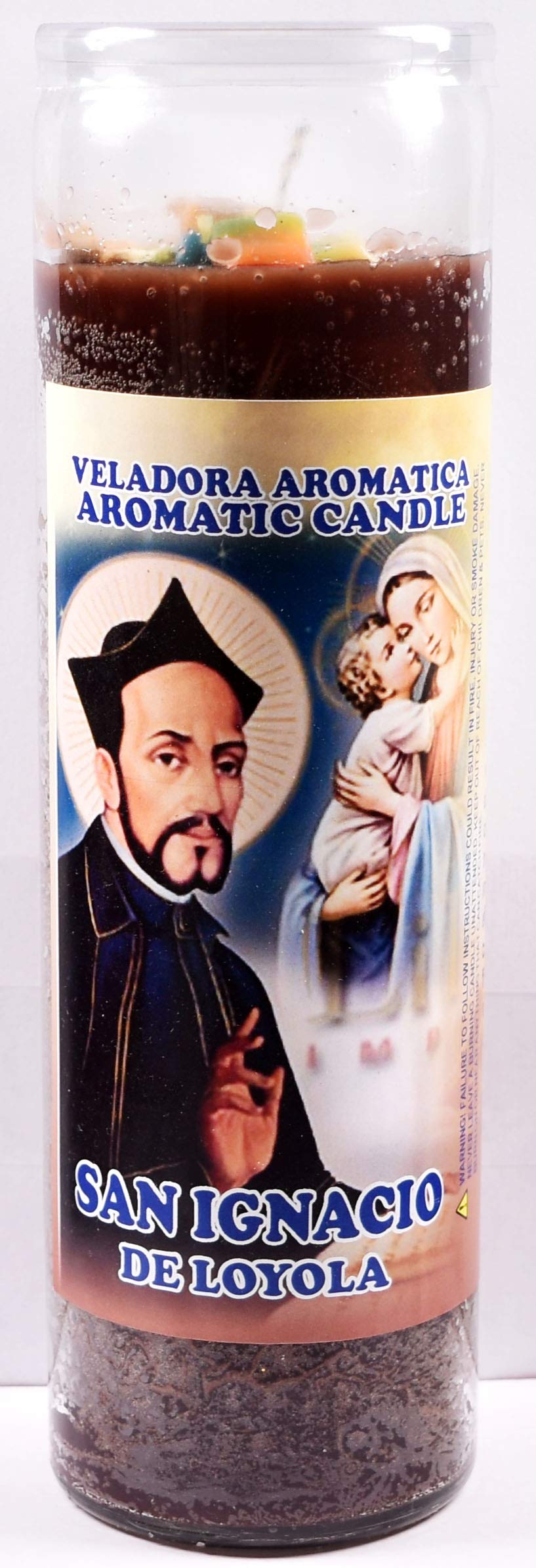 12-Piece Votive Candles for Cocktails - Veladora San Ignacio de Loyola Scented Candles, Perfect for Parties, Weddings & Home Decor