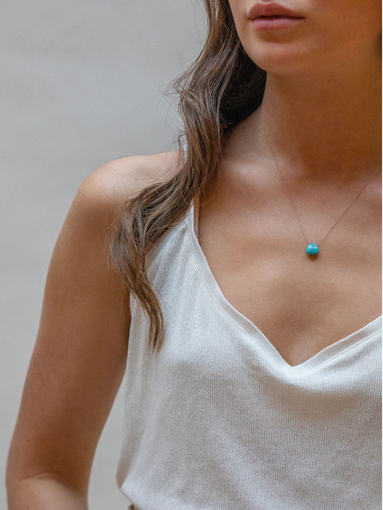 Wanderlust Life Fine Cord Necklace - Turquoise Beaded Bohemian Jewelry for Women | Perfect for Layering, Beach Vacations & Festival Outfits