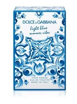 Dolce & Gabbana Light Blue Summer Vibes Eau de Toilette for Women - 4.2 oz Fresh Citrus Floral Perfume - Perfect for Daytime, Beach & Summer Occasions