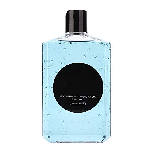 240ml Men's Shower Gel with Long-Lasting Fragrance - Moisturizing & Nourishing Body Wash for Deep Cleansing - Perfect for Daily Shower & Gym Post-Workout Refresh