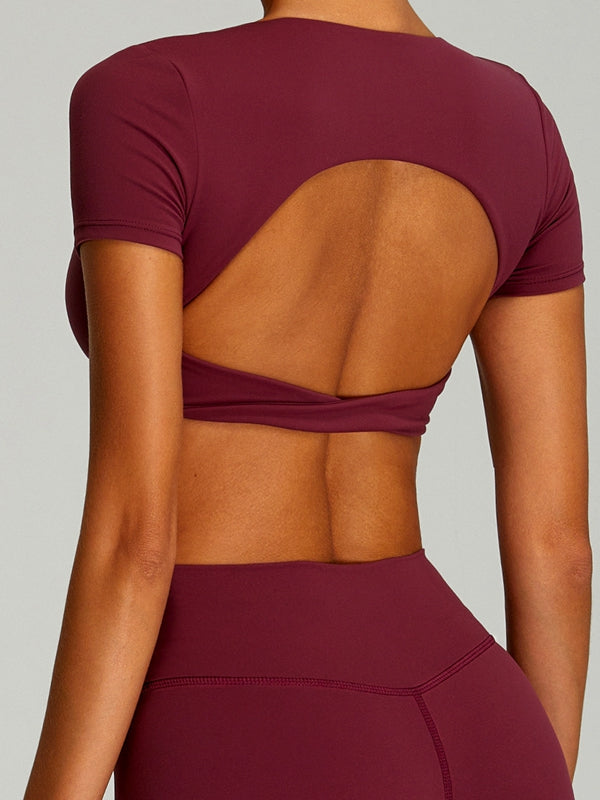 ZASUWA High Waist V Shape Shorts for Women - Slimming Workout & Summer Casual Wear