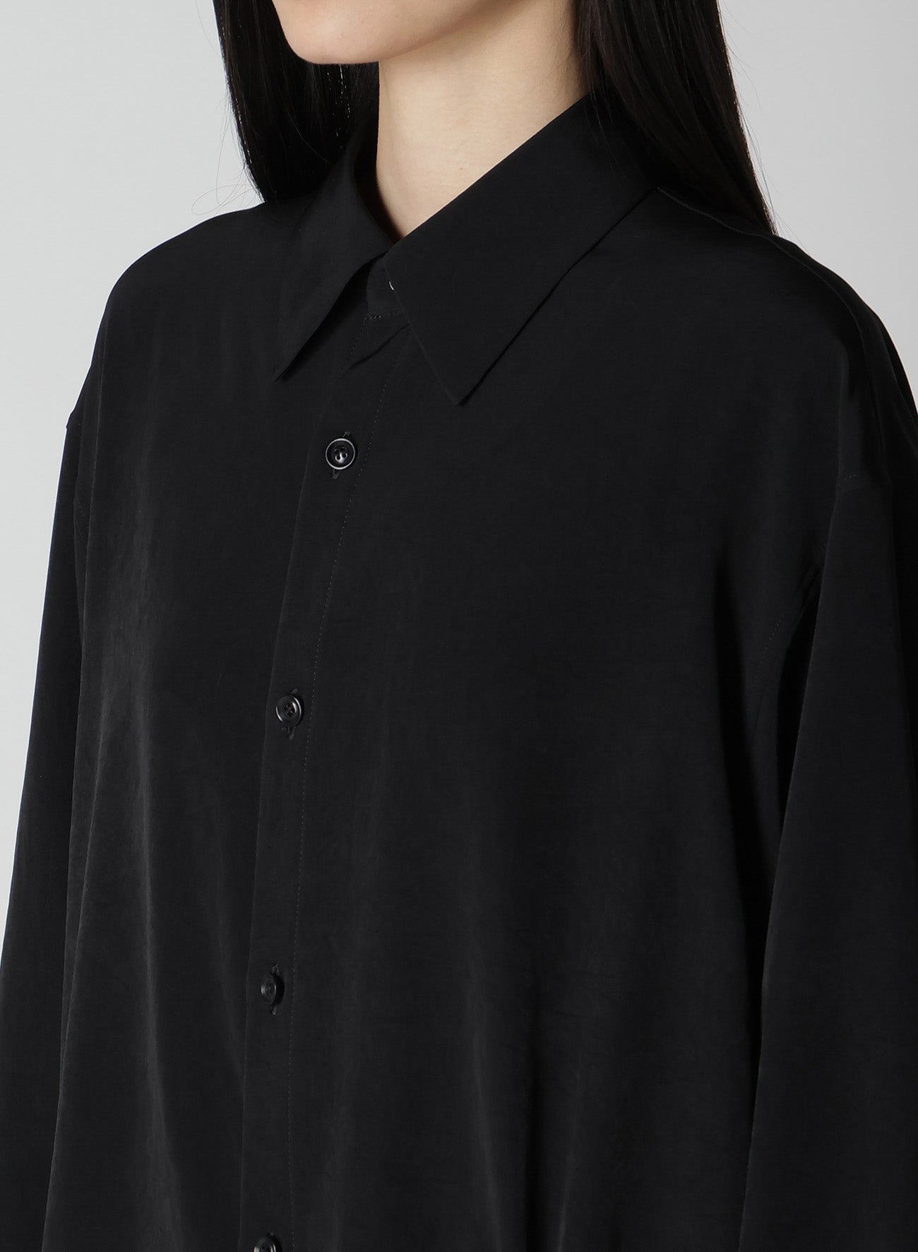 Elegant Crepe de Chine Circle Gathered Blouse for Women | Flowy Casual & Office Wear | Perfect for Work, Dates & Special Occasions