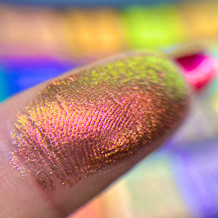 Rosarium Earth Vibrant Multichrome Pigment - High-Quality Cosmetic Glitter for Eyeshadow, Nail Art & Body Makeup - Perfect for Festival, Party & Special Occasion Makeup Looks