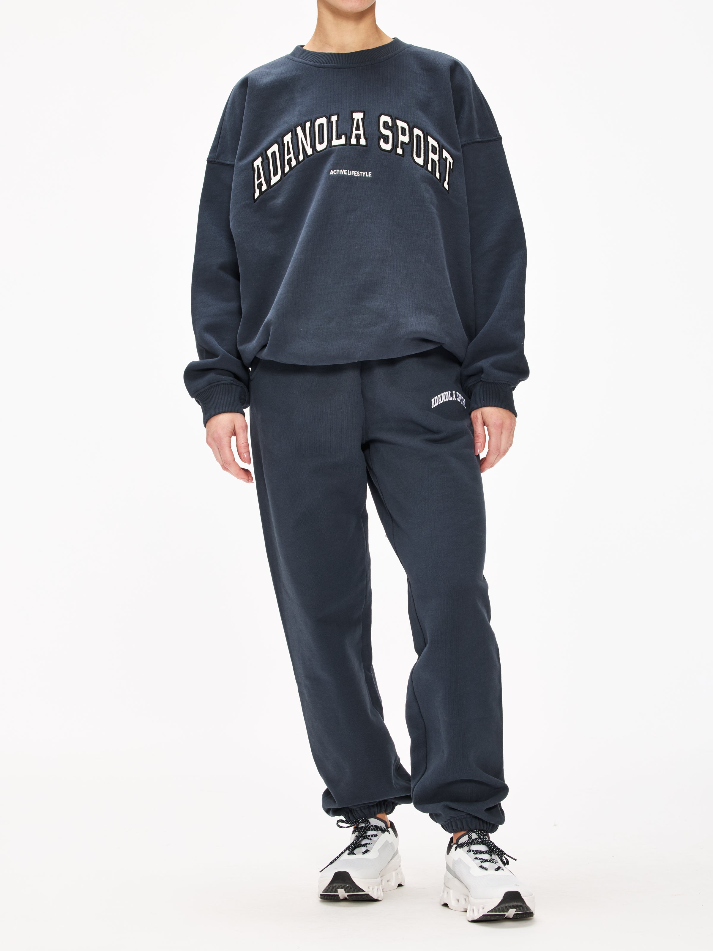 Adanola AS Oversized Sweatshirt for Women - Soft Fleece Pullover Hoodie, Loose Fit Casual Streetwear - Perfect for Gym, Lounge & Everyday Wear