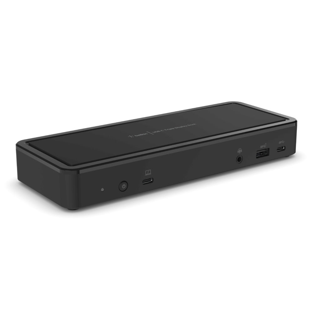 Belkin INC003AUBK 14-Port USB-C Docking Station with 65W Power Delivery for Laptop & Monitor - Perfect for Home Office & Remote Work Setup