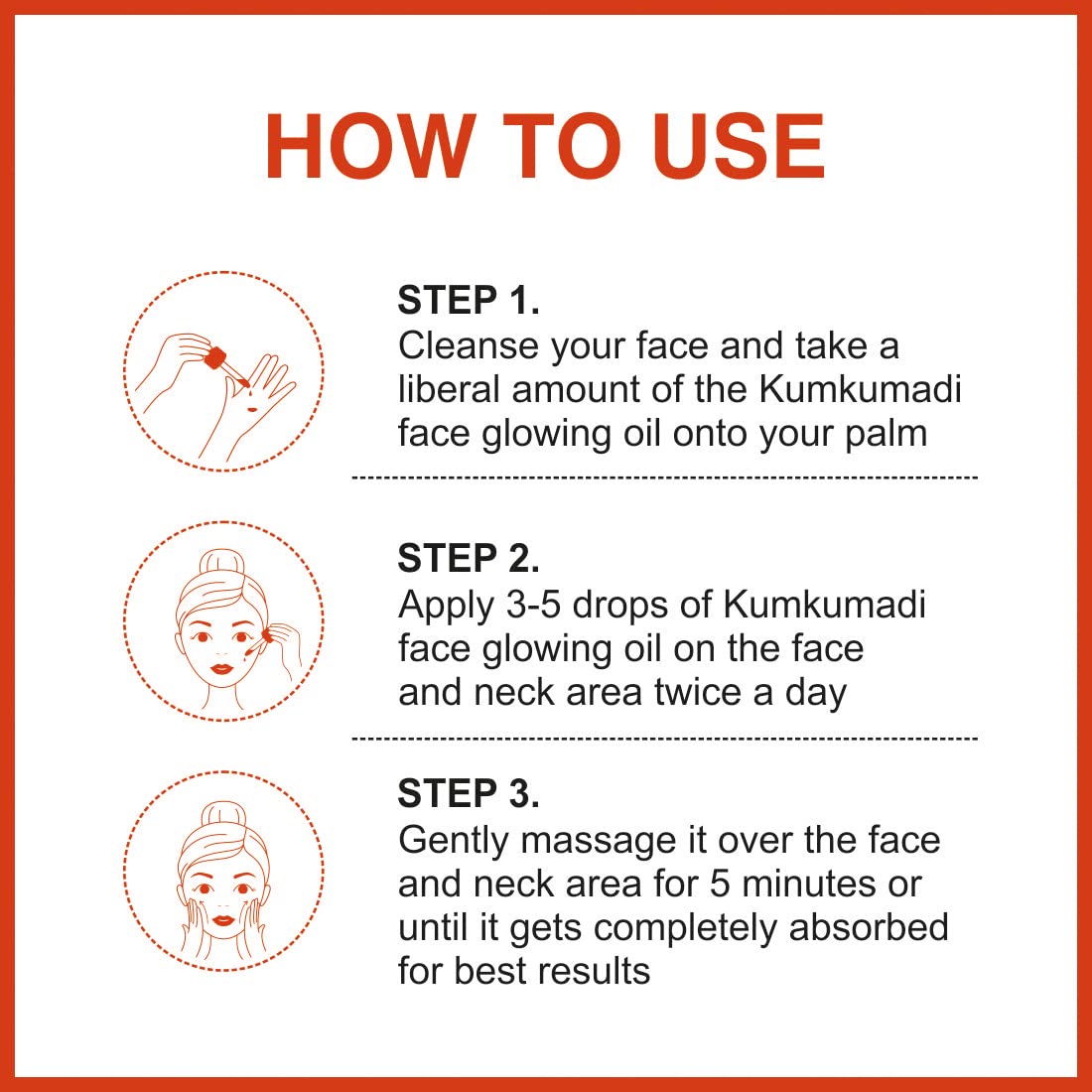 Kumkumadi Face Glow Oil - Natural Radiance Serum for Women, All Skin Types, Paraben & Sulfate Free, Cruelty-Free, 30ml | Brightening, Hydrating & Anti-Aging Facial Treatment for Daily Skincare Routine