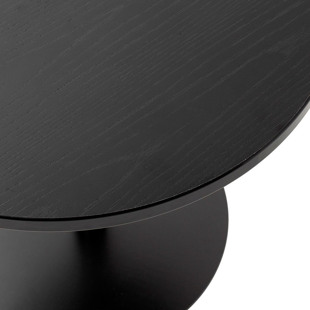 Modern Round Harbour Column Dining Table - Stylish & Durable for Kitchen, Dining Room, and Outdoor Entertaining