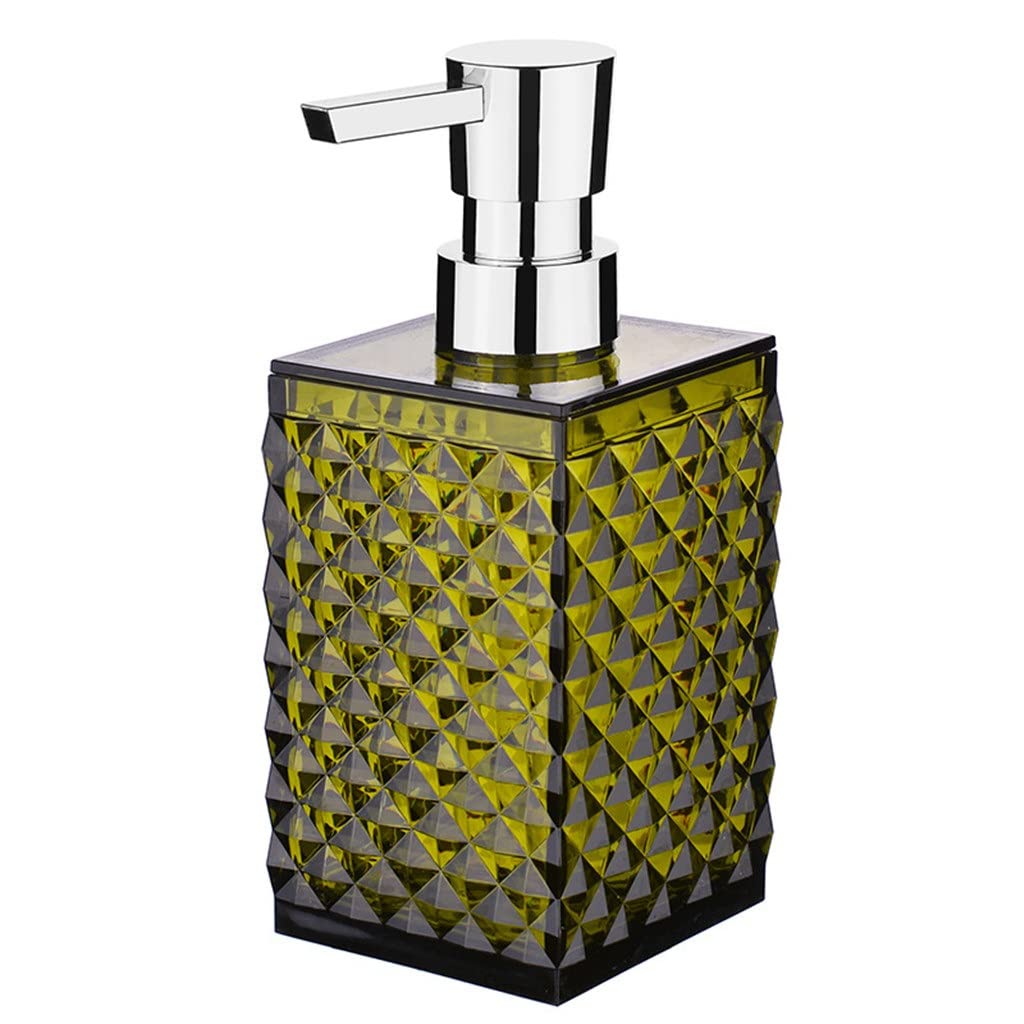 Premium Acrylic Bathroom Accessories Set - Toothbrush Holder, Soap Dispenser, Cup & Toilet Brush Organizer for Modern Home Bathroom Decor | Space-Saving Essentials for Vanity, Countertop & Shower Organization