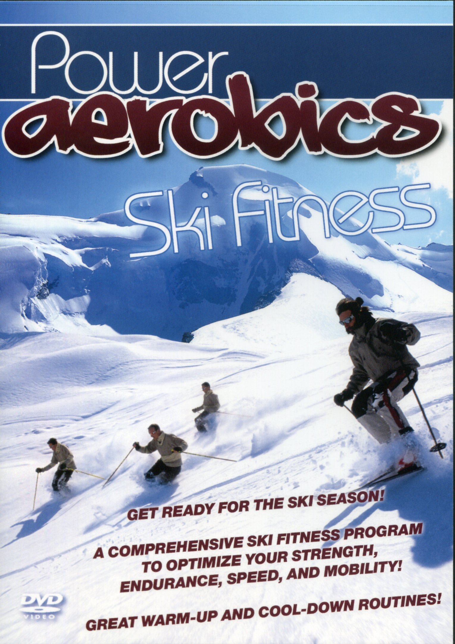 Power Aerobics Ski Fitness Workout - Improve Skiing Performance & Endurance | Perfect for Ski Training & Winter Sports Conditioning
