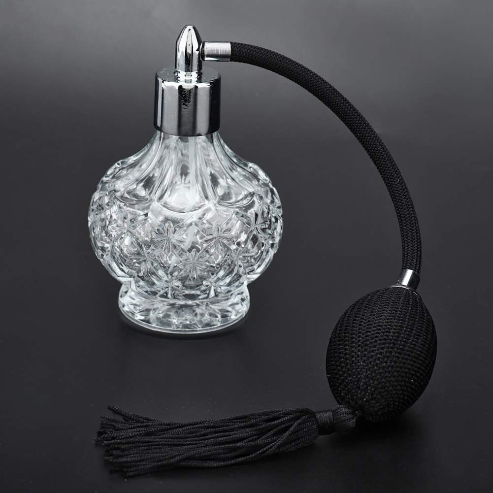 Elegant Crystal Perfume Spray Bottle - Refillable Atomizer for Fragrance & Beauty Lotion | Luxury Fashion Accessory with High-End Design | Perfect for Travel, Purse & Vanity Organizing