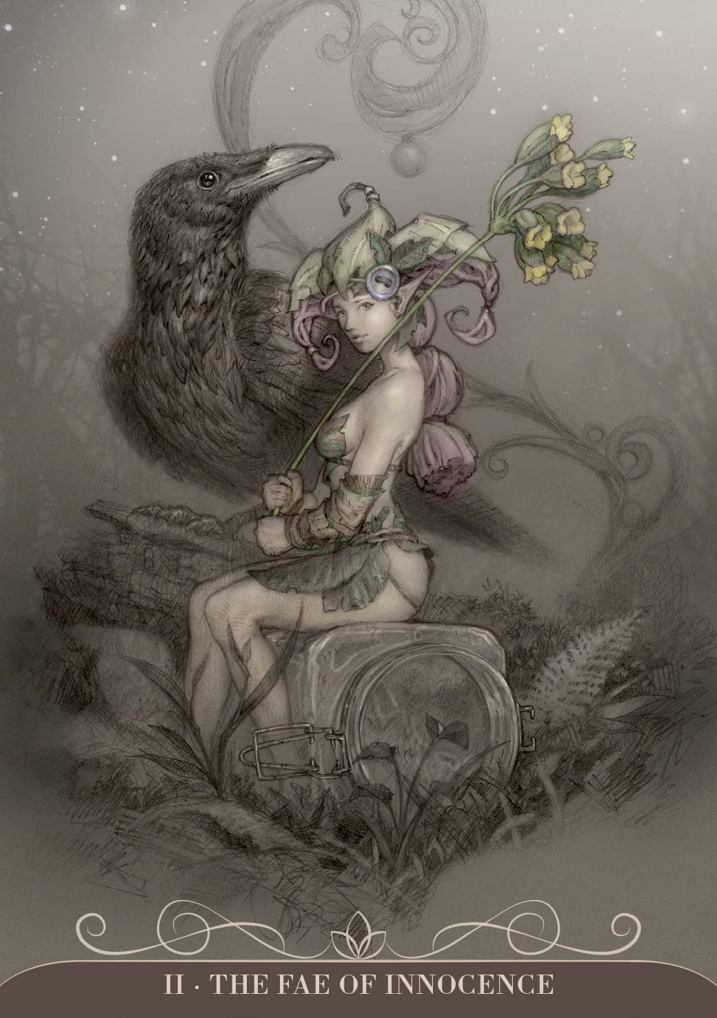 Barbieri Night Fairies Oracle Cards - 44-Card Deck for Divination, Spiritual Guidance & Self-Discovery | Perfect for Tarot Readings, Meditation & Intuitive Development
