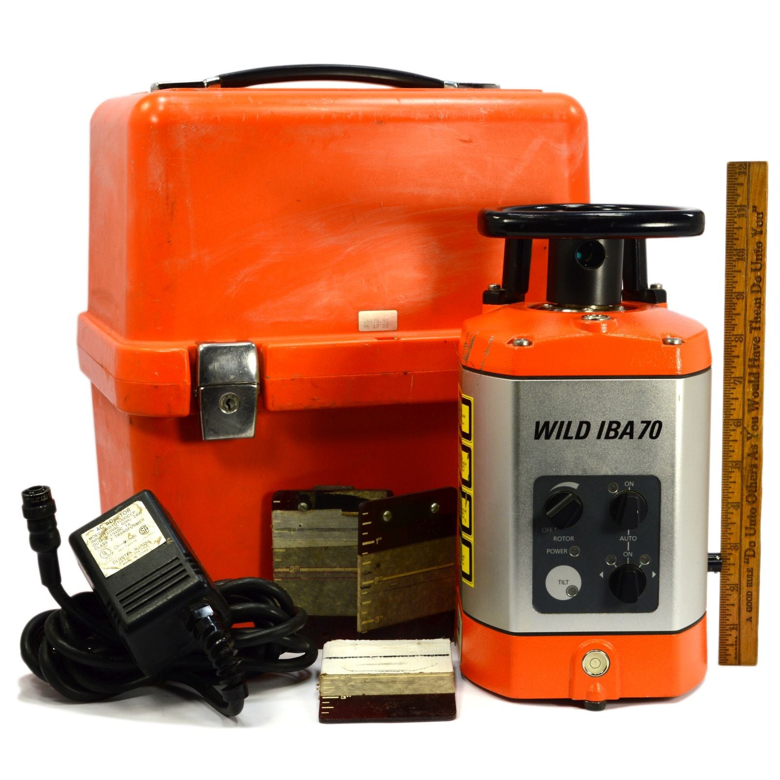 Leica WILD IBA70 Internal Rotary Laser Level Beam - Precision Surveying Tool with Original Case | Perfect for Construction, Landscaping & Engineering Projects