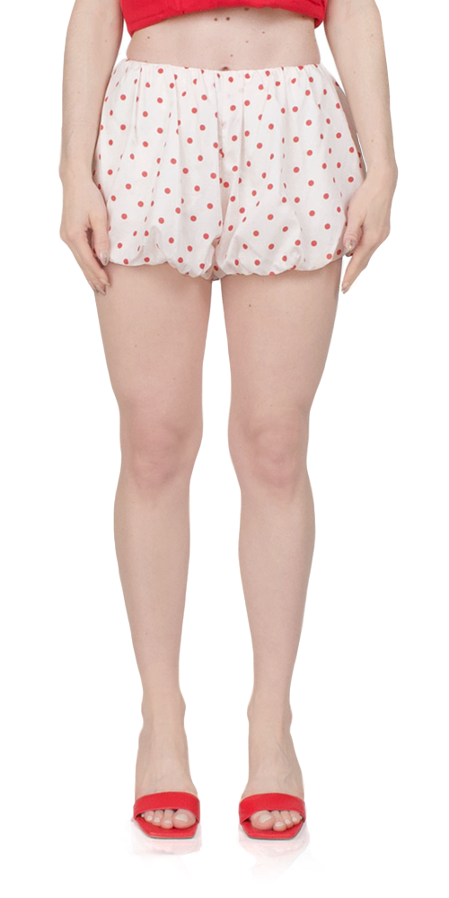 Aurelia Short Petite Polka Dot Dress for Women - Floral Print Mini Dress for Casual Wear, Date Night & Summer Outfits