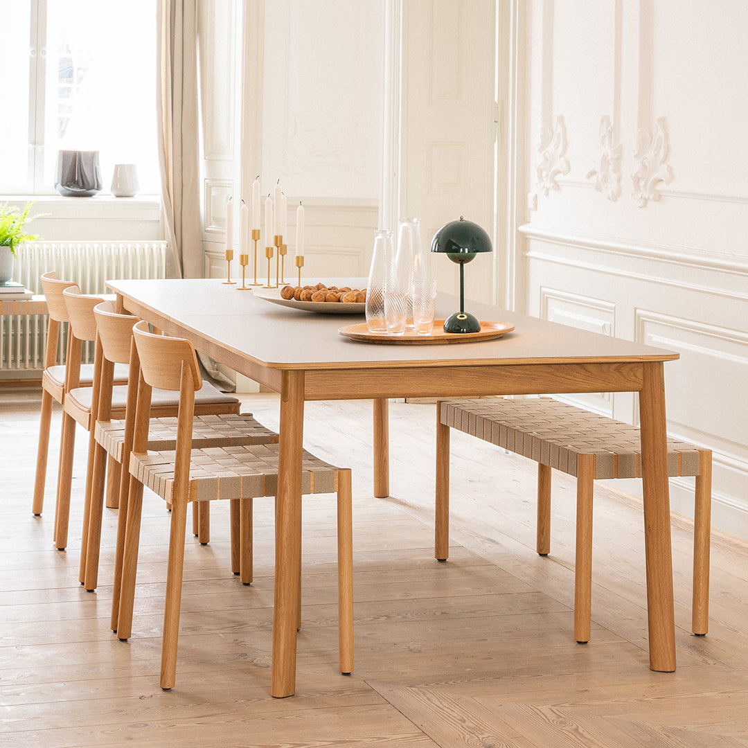 Thau Kallio Betty TK3 Chair by &Tradition - Mid-Century Modern Dining Chair for Home, Office, and Restaurant Use