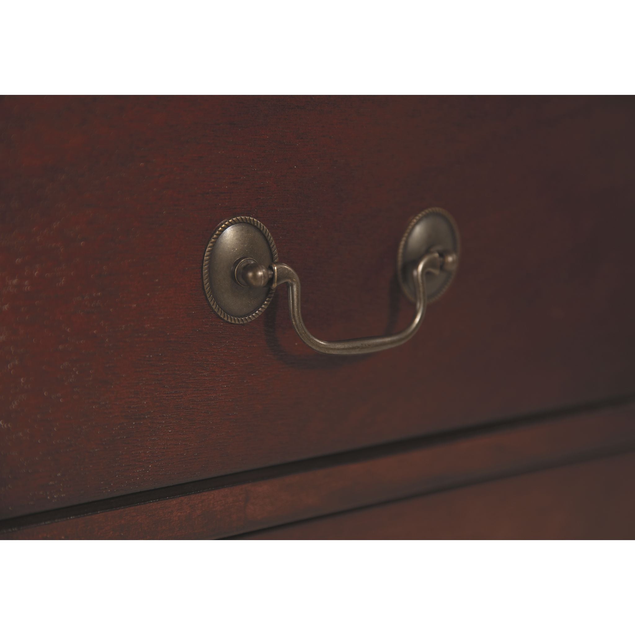 Alisdair Nightstand - Dark Brown Wood Bedside Table with Storage Drawer for Bedroom, Living Room, or Office