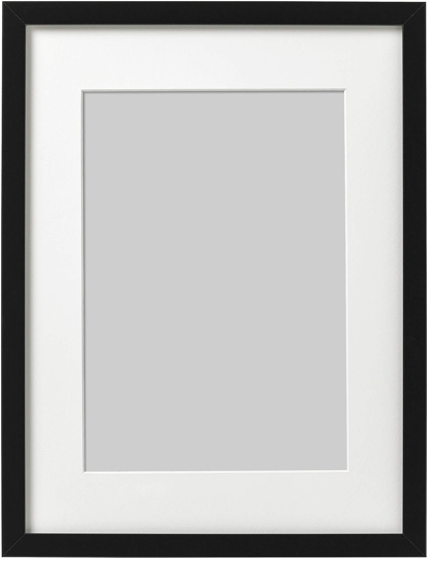 IKEA Ribba Black Picture Frame 12x16 Inches - Wall Art Display for Home, Office & Gallery Decor