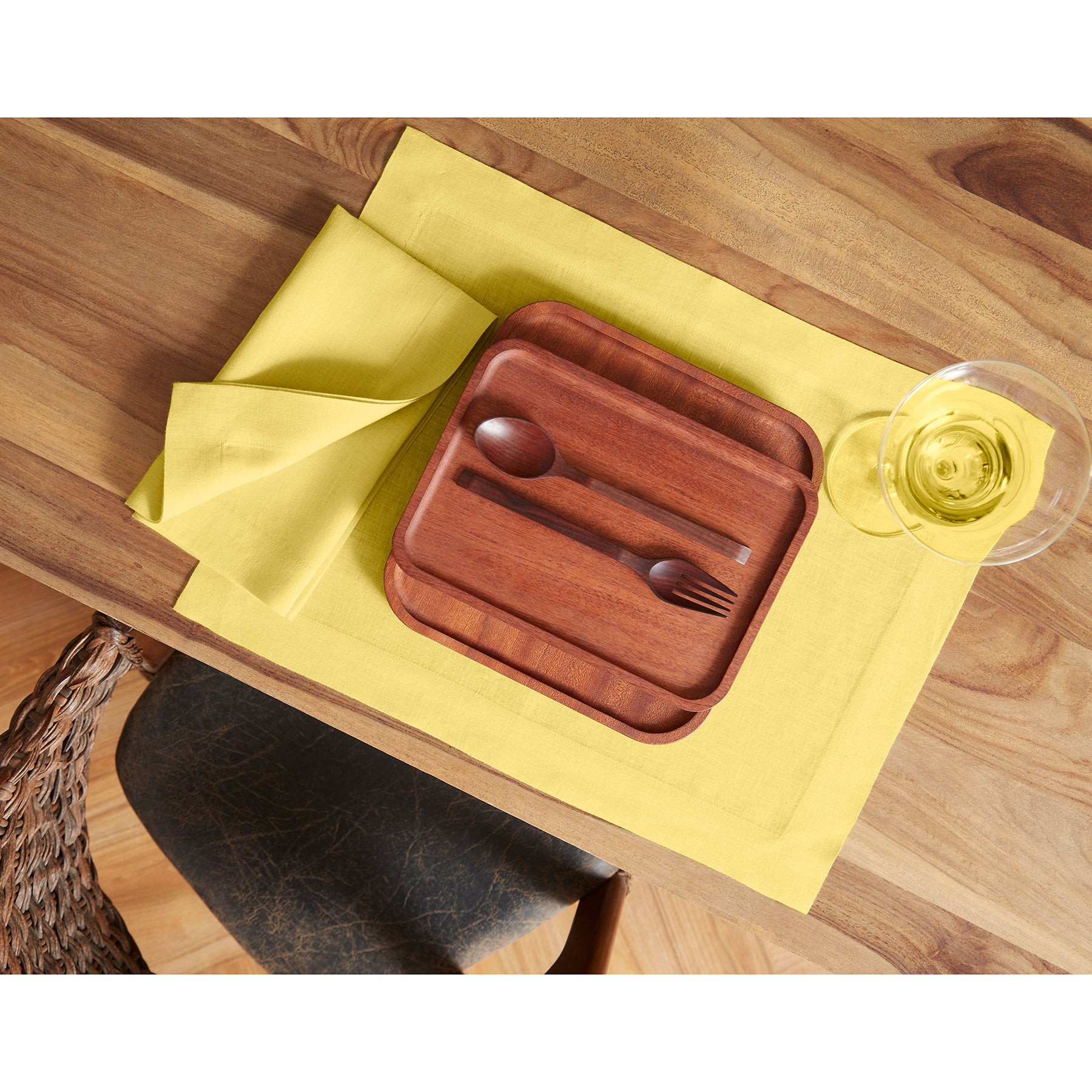 Premium Sonoma Placemats Set of 4 - Waterproof & Non-Slip Table Mats for Dining - Elegant Home Decor for Kitchen, Dining Room, and Outdoor Entertaining