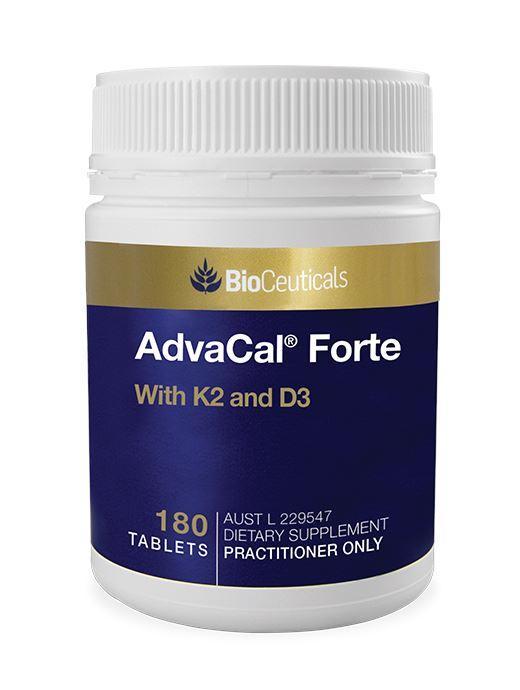 BioCeuticals AdvaCal Forte - Premium Calcium Supplement for Bone Health & Strong Teeth | Supports Osteoporosis Prevention & Joint Care - Ideal for Adults & Seniors