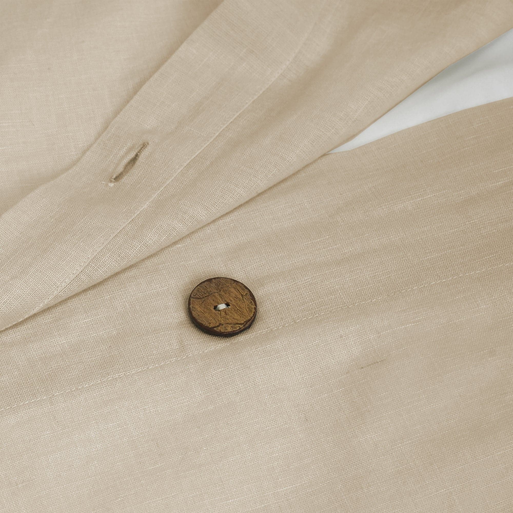 Premium Belgian Flax Linen & Cotton Blend Duvet Cover Set - 3 Piece Luxury Bedding for Breathable Comfort - Perfect for Master Bedroom, Guest Room & Cozy Home Decor