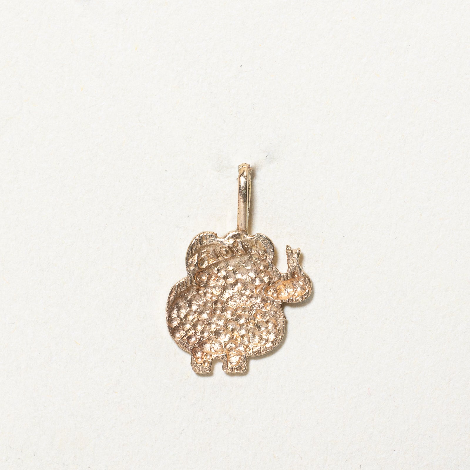 10K Yellow Gold Elephant Pendant Necklace - Elegant Animal Jewelry for Women & Girls - Perfect for Birthday Gifts, Anniversary Presents & Everyday Wear