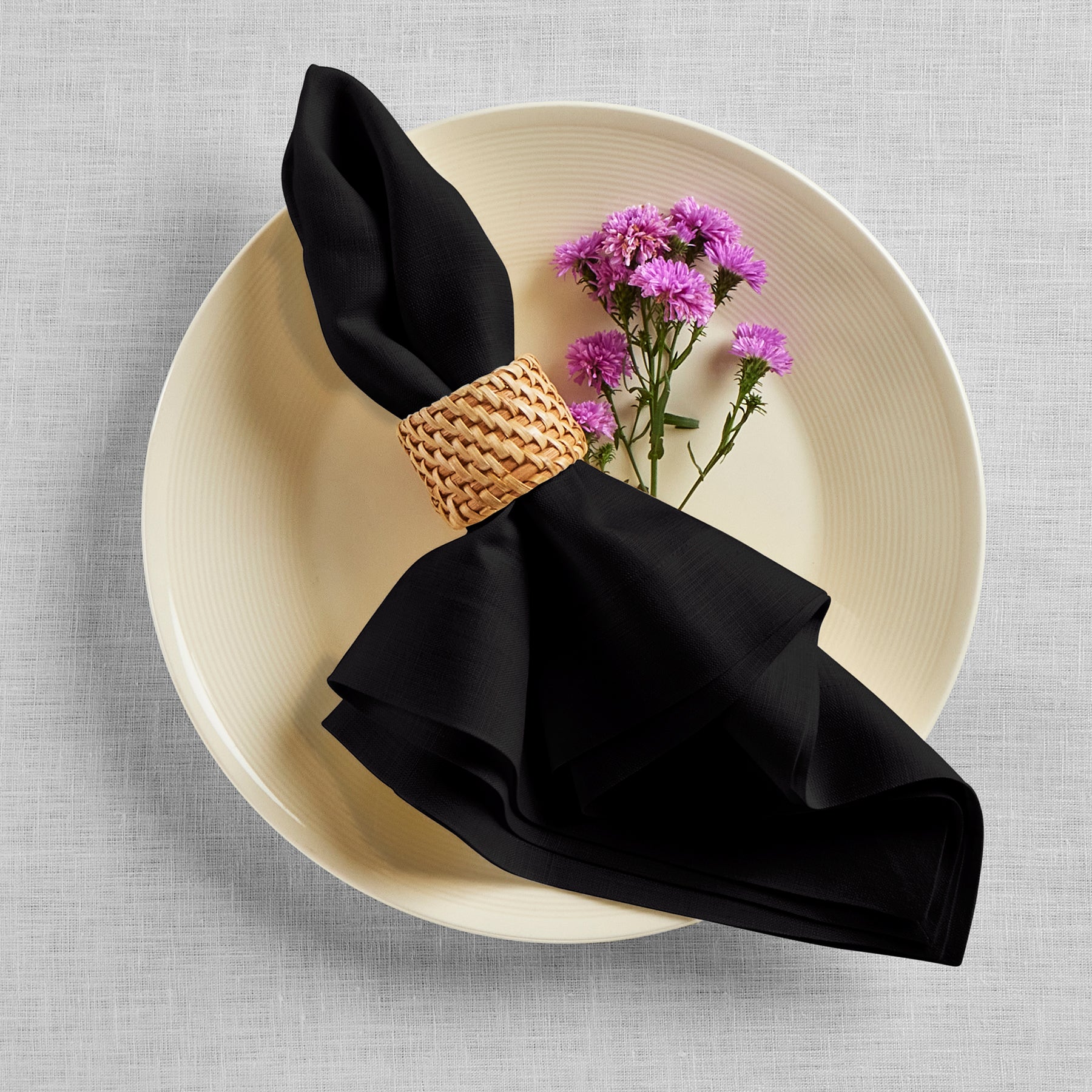 Premium Linen Napkins for Dining - Eco-Friendly & Elegant Table Linens for Weddings, Parties, and Everyday Use