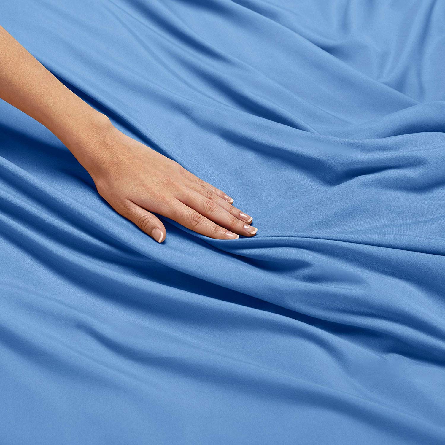 Premium 300 GSM Organic Cotton Duvet Cover & Comforter Set - 500 Thread Count, Navy Blue Twin, 2-Piece Bedding Set for Ultimate Comfort | Perfect for Guest Rooms, Dorms & Cozy Bedrooms